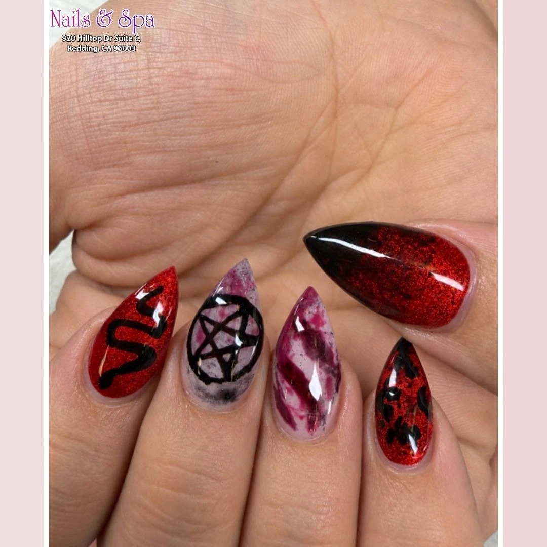 Halloween Nail Art Oct 20 2026